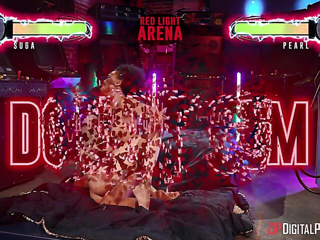 Karma RX VS Demi Sutra - Interracial lesbian red light arena