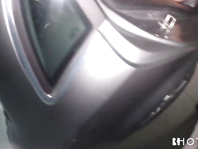 Portuguese masked couple's backseat fuck video