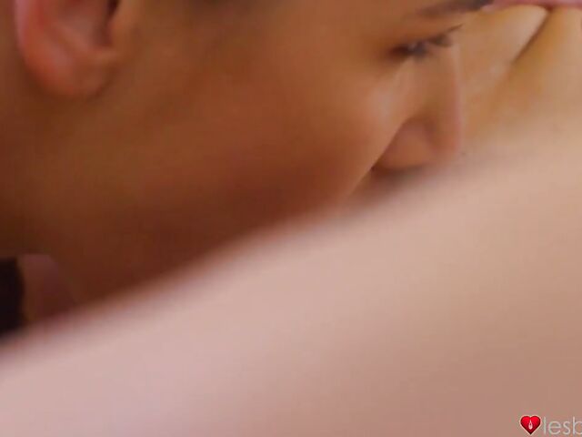 Euro lesbian porn with Alexis Crystal and Sabrisse