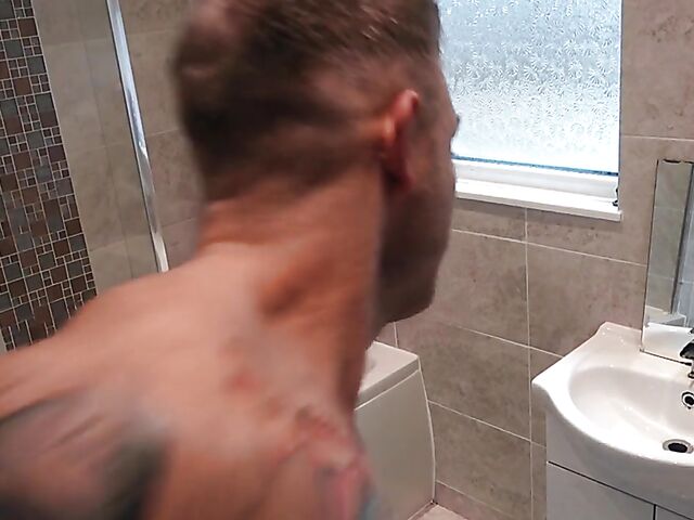 Big titted Jess Miller's bathroom sex video with her hot boyfriend