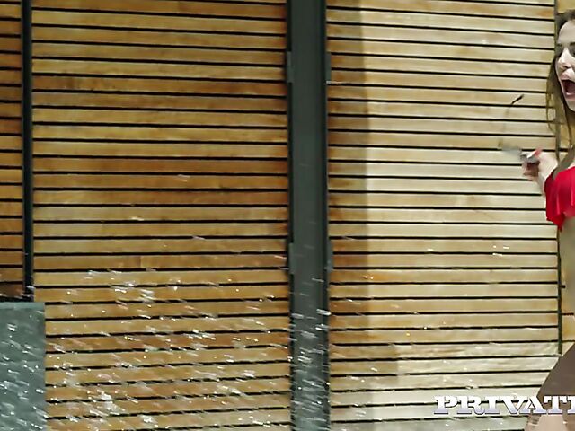 Perfect anal by the pool with beautiful Anastasia Brokelyn