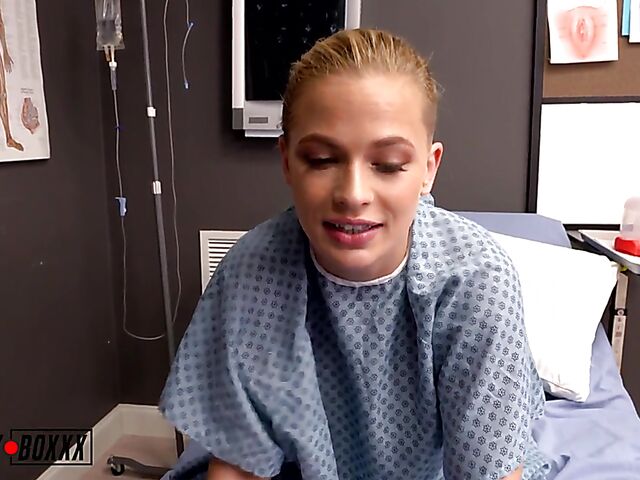 Quick hospital sex POV with Sloan Harper