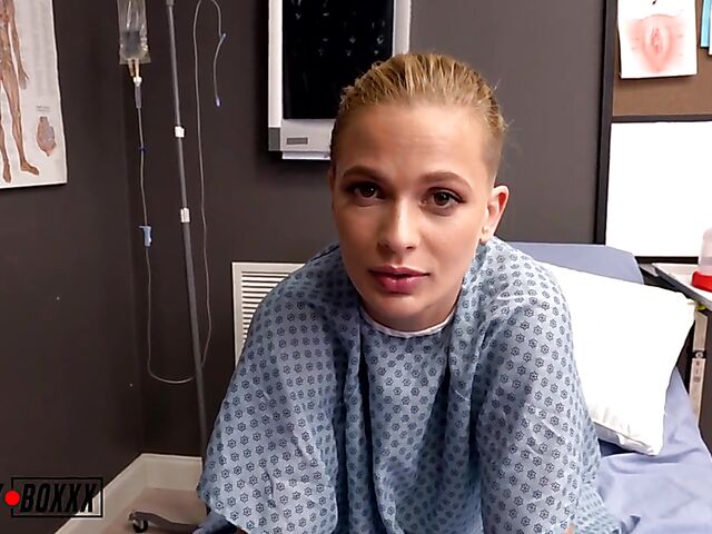 Quick hospital sex POV with Sloan Harper