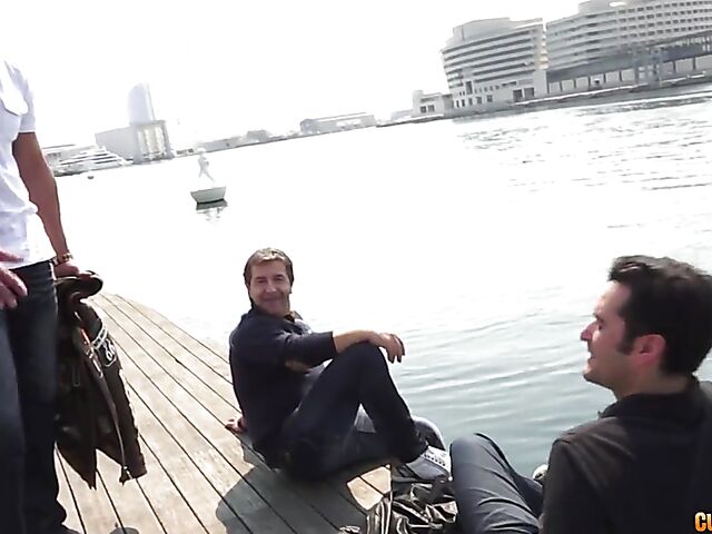 Public ass in a mini skirt and sex with Spanish hot redhead Lilyan