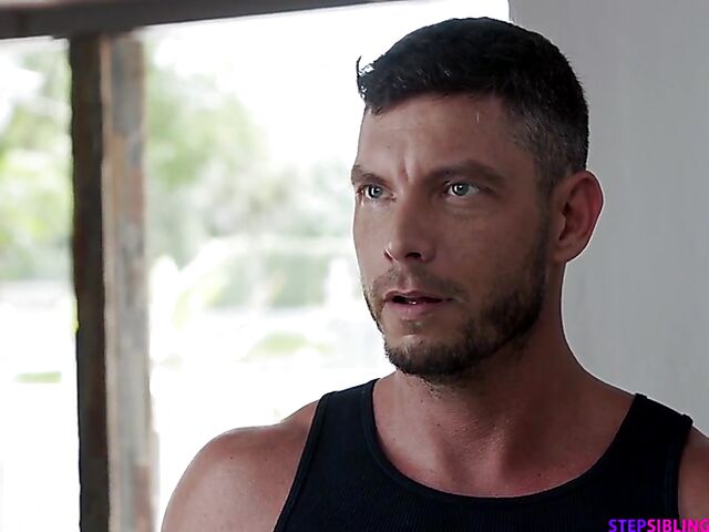 Riley Jean - Naughty brunette step sister fuck