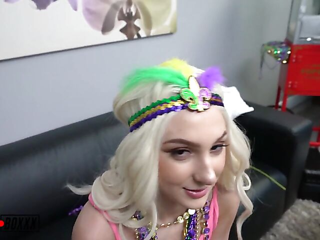 Skylar Vox - Blonde stepsis with big natural tits POV fucked