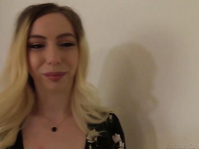 Lovely Alice in another backroom casting anal video