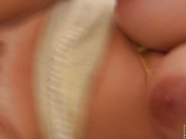 Boat sex with busty italian babe Roberta Gemma