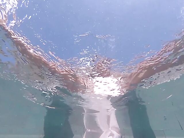 Underwater pussy in an erotic Met Art video with Mango A