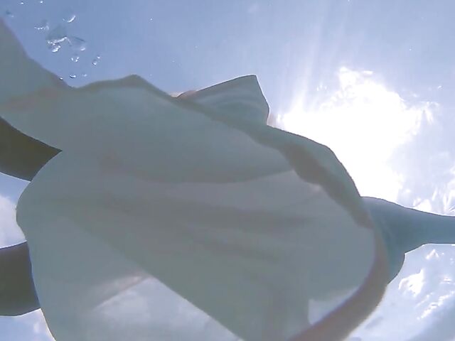 Underwater pussy in an erotic Met Art video with Mango A