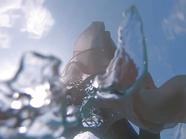 Underwater pussy in an erotic Met Art video with Mango A