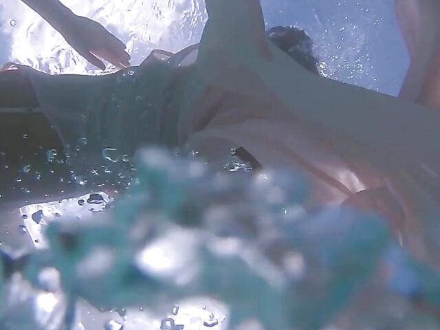 Underwater pussy in an erotic Met Art video with Mango A