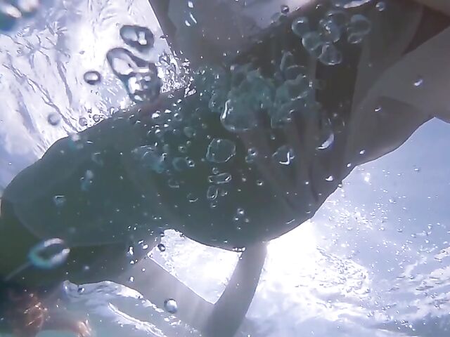 Underwater pussy in an erotic Met Art video with Mango A