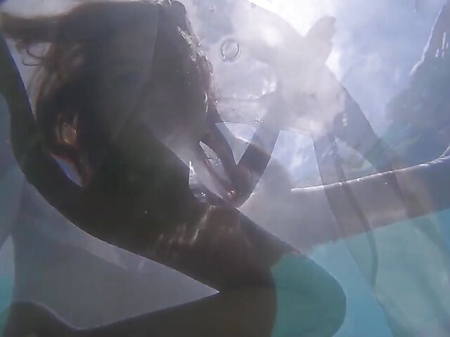 Underwater pussy in an erotic Met Art video with Mango A
