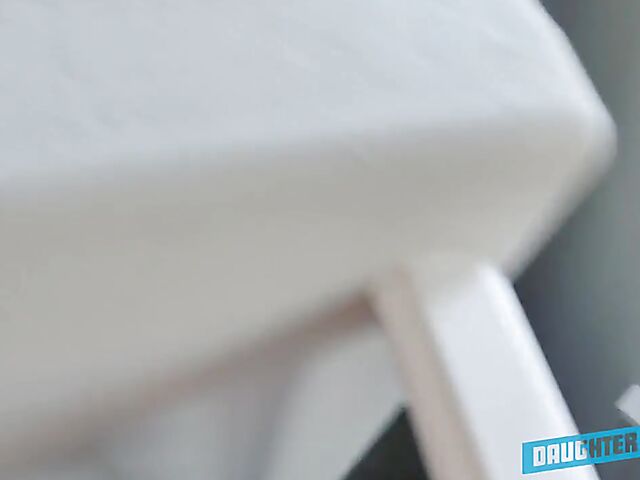 Interracial foursome in lockdown with sexy stepdaughters Alona Bloom and Sera Ryder