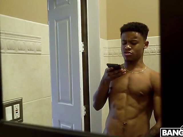 Alycia Starr & Lil D - Big white booty BBW interracial with a young black boy