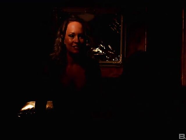 Erotic sex with Blue Angel making love in the dark