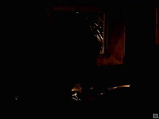 Erotic sex with Blue Angel making love in the dark