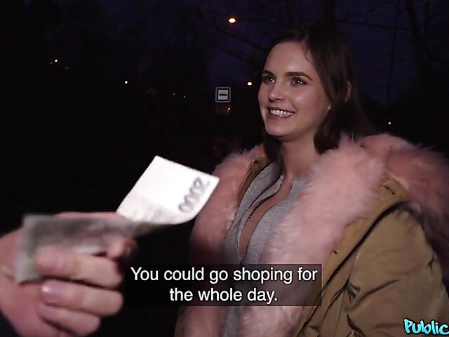 Sex for money POV with Czech busty girl Taylee Wood