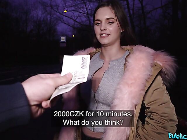 Sex for money POV with Czech busty girl Taylee Wood