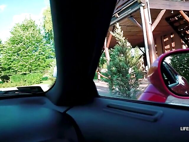 Two blonde FFM 3some in POV with Zazie Skymm and Cherry Kiss