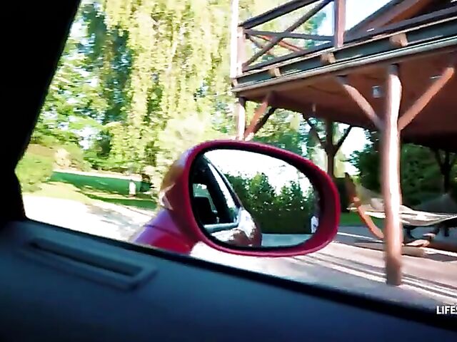 Two blonde FFM 3some in POV with Zazie Skymm and Cherry Kiss