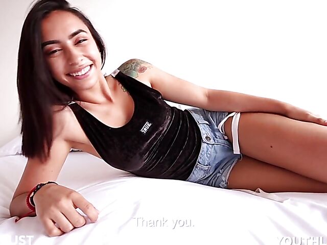 Porn debut of new latina Sushan taking your hard dick POV