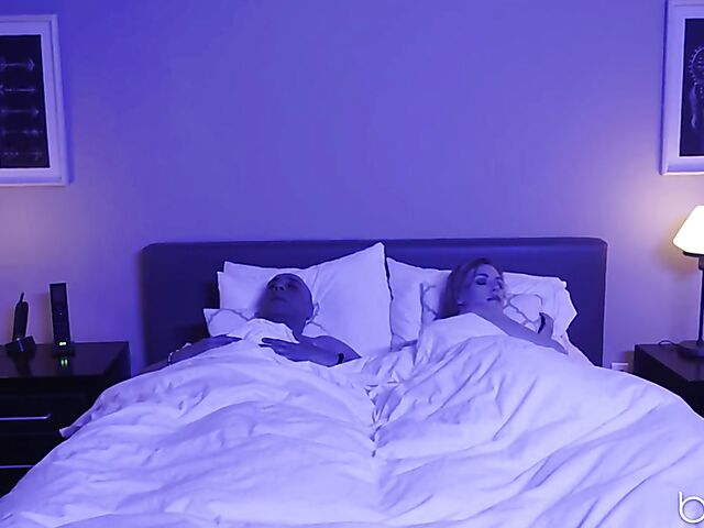 Ella Nova - Lingerie MILF cheating in the midnight