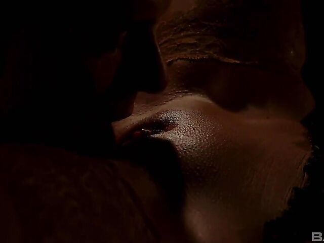 Erotic sensual sex with dark-haired MILF Ania Kinski