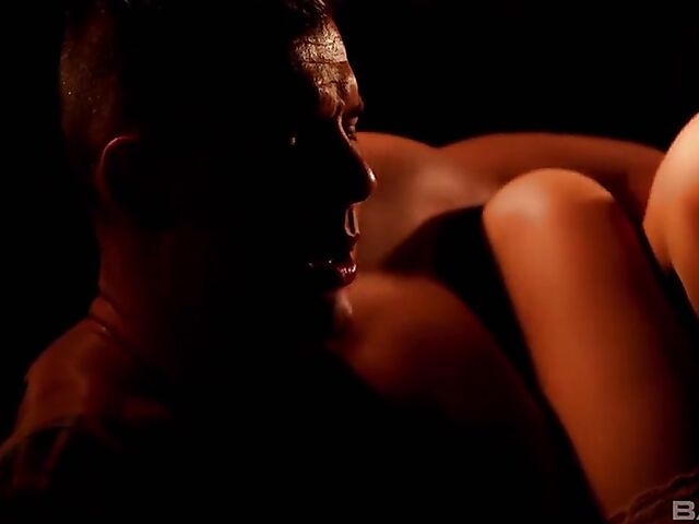 Erotic sensual sex with dark-haired MILF Ania Kinski