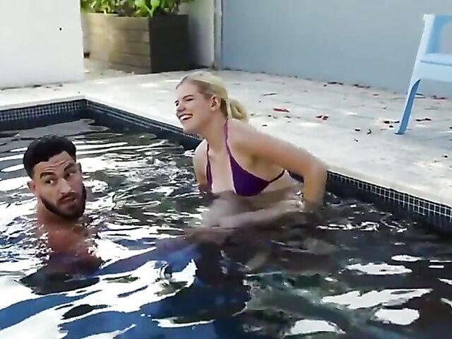 Busty mom Casca Akashova and young Nikki Sweets share a dick in a milf teen threesome