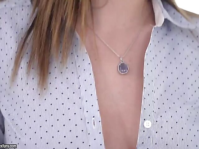 Office double penetration with Ally Breelsen's colleagues