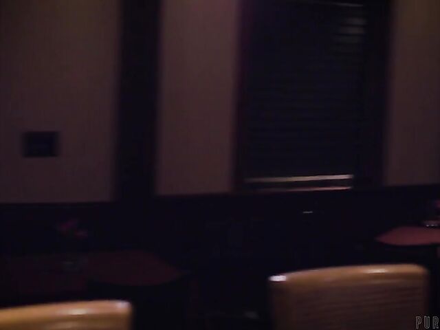 Jill Kassidy - From the bar counter to the bathroom for a hard fuck