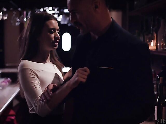 Jill Kassidy - From the bar counter to the bathroom for a hard fuck