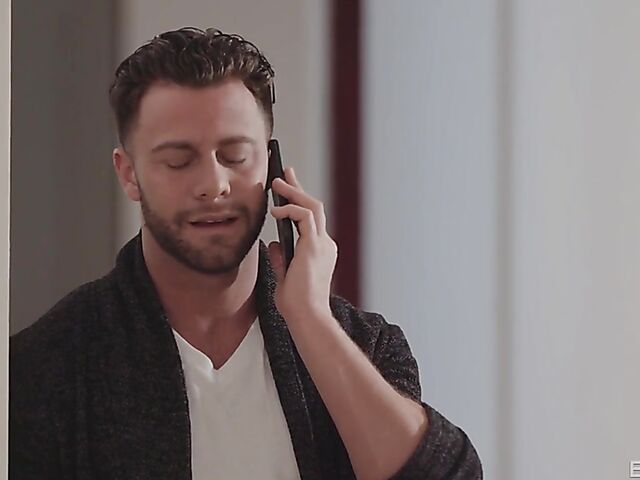 High heels fuck with long-legged brunette Dana Wold