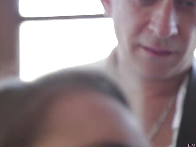 Sweet Riley Reid interracial cuckold squirt experience with a BBC