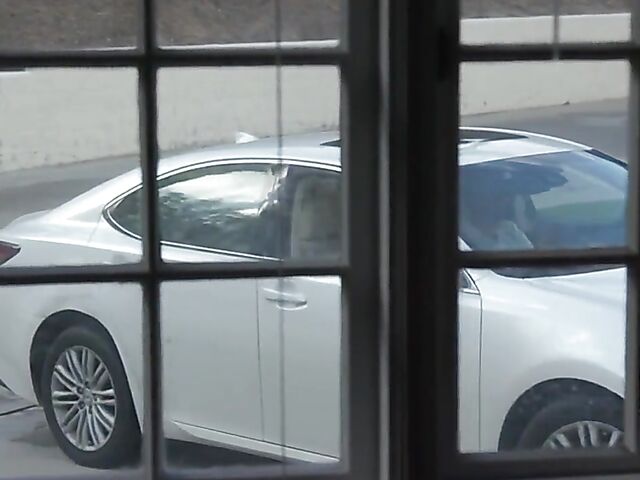 Cute brunette babe Alex Coal wants you to watch her fuck