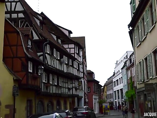 French redhead Julie and her boyfriend bang on cam