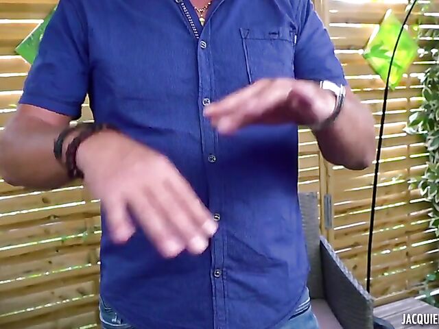 French redhead Julie and her boyfriend bang on cam