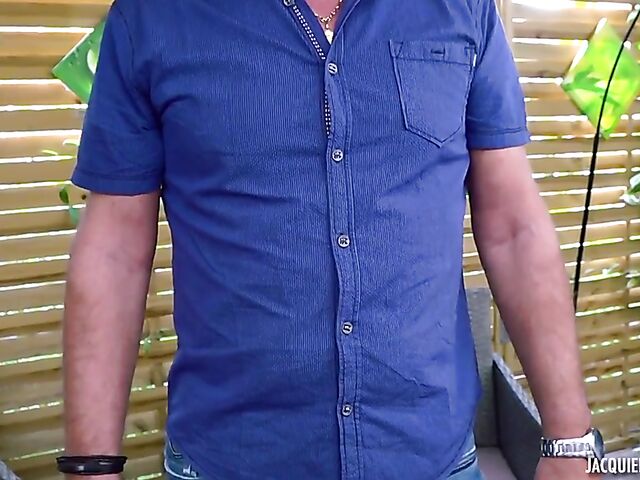 French redhead Julie and her boyfriend bang on cam