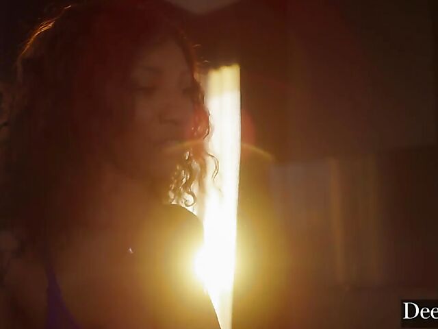 Big tits ebony September Reign gets slammed hard by a tattooed white guy