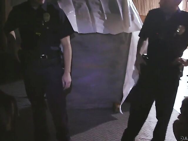 Whitney Wright & Gia Derza - Two police officers and two bad girls rough sex foursome