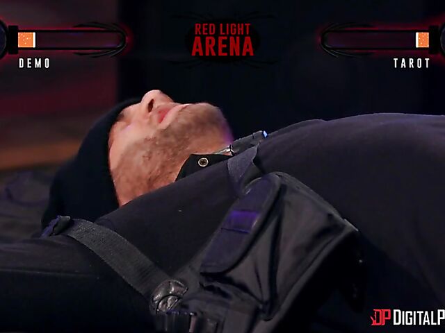 Take a look at Gabbie Carter's big bouncing boobs as she fucks a lucky man in Red Light Arena