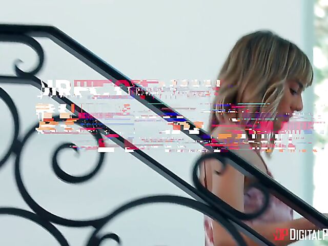 Take a look at Gabbie Carter's big bouncing boobs as she fucks a lucky man in Red Light Arena