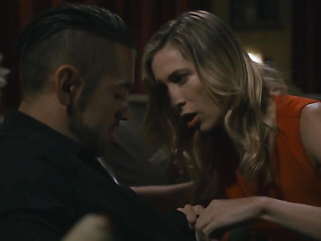 Skinny milf detective Aiden Ashley is such a whore