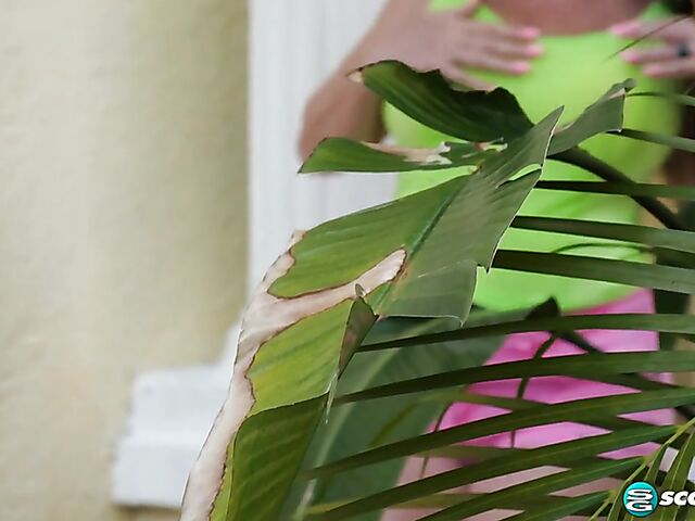 Thick mature brunette Sherry Stunns wants you to watch her play alone