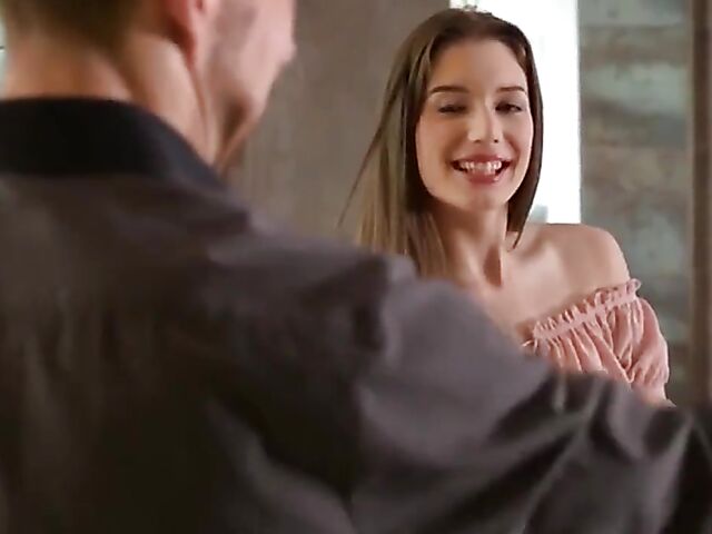 Hungarian teen babe Summer Pixi gets horny in the garden