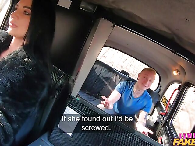 Fake taxi fuck adventure with sexy driver Ania Kinski