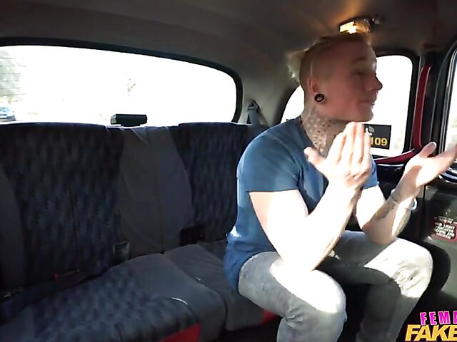 Fake taxi fuck adventure with sexy driver Ania Kinski