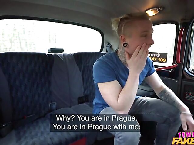 Fake taxi fuck adventure with sexy driver Ania Kinski